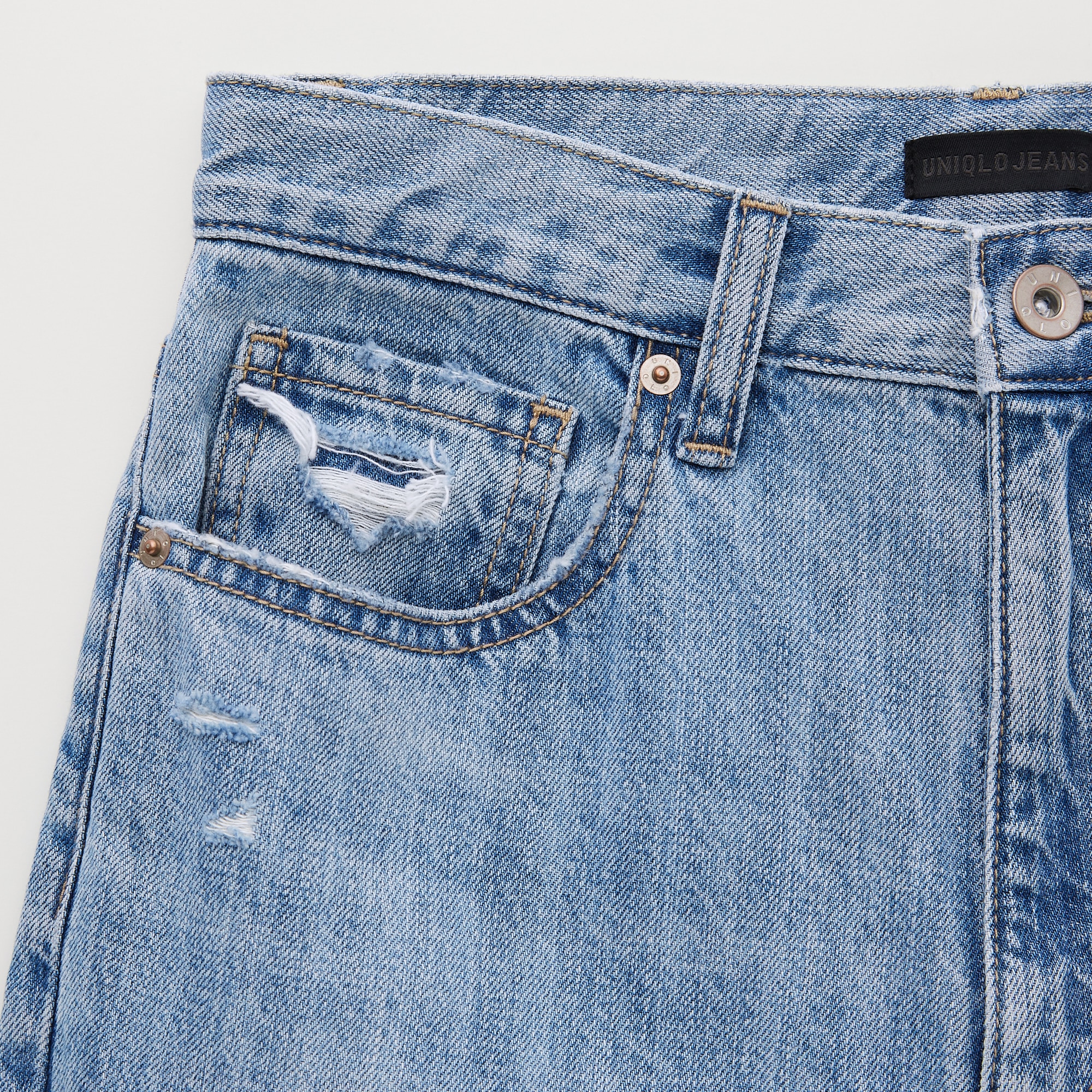 peg top high rise jeans uniqlo