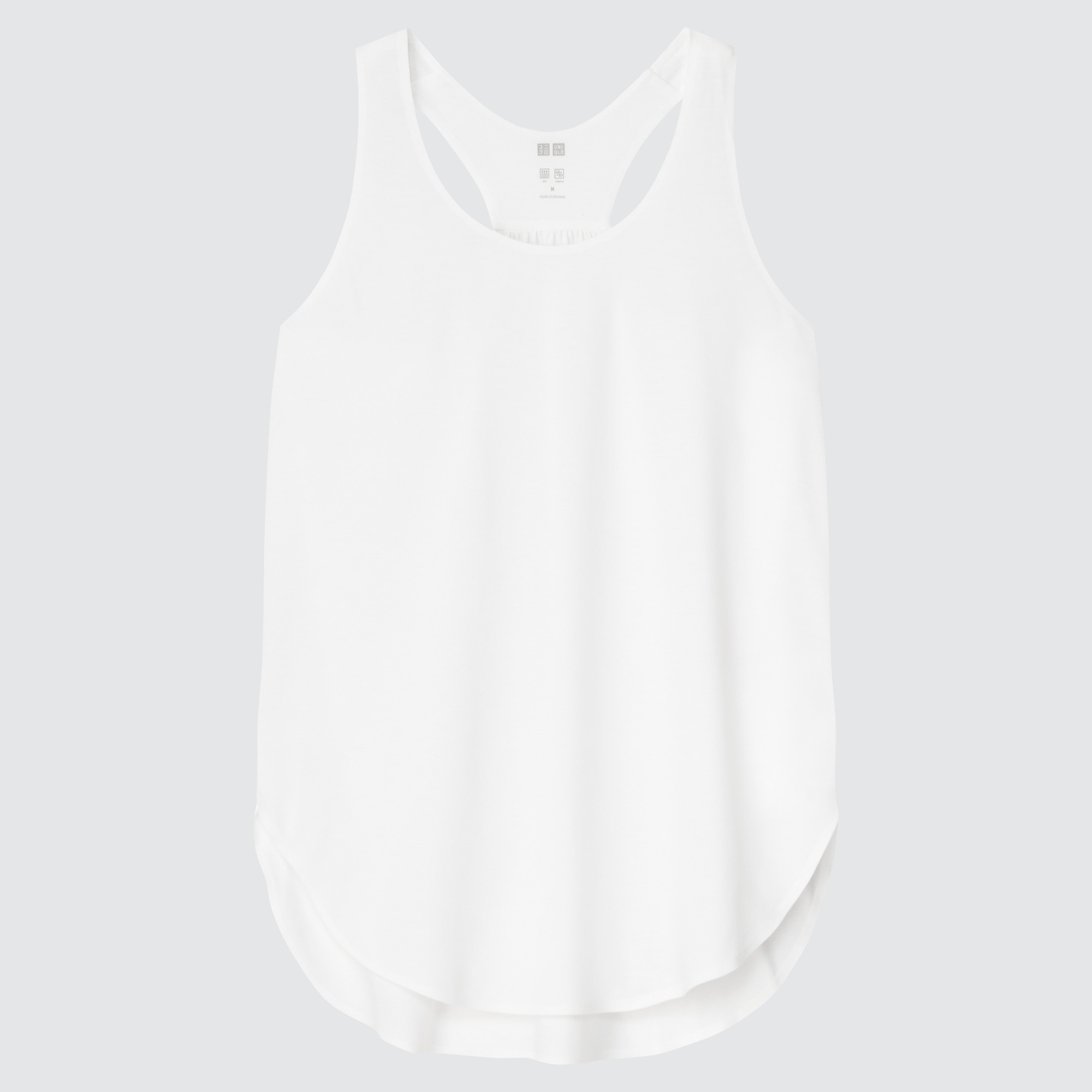 UNIQLO WOMEN'S AIRISM Camisole V-Neck Tank Top White Size S $6.99 - PicClick