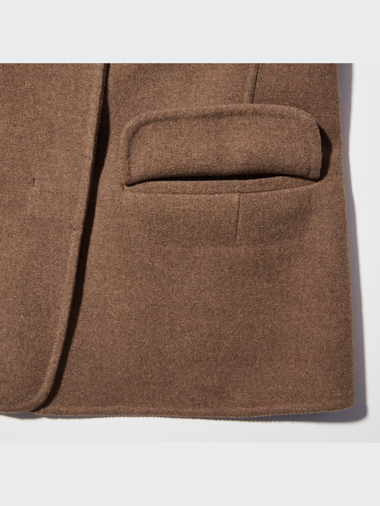 J Double Face Collarless Jacket | UNIQLO US