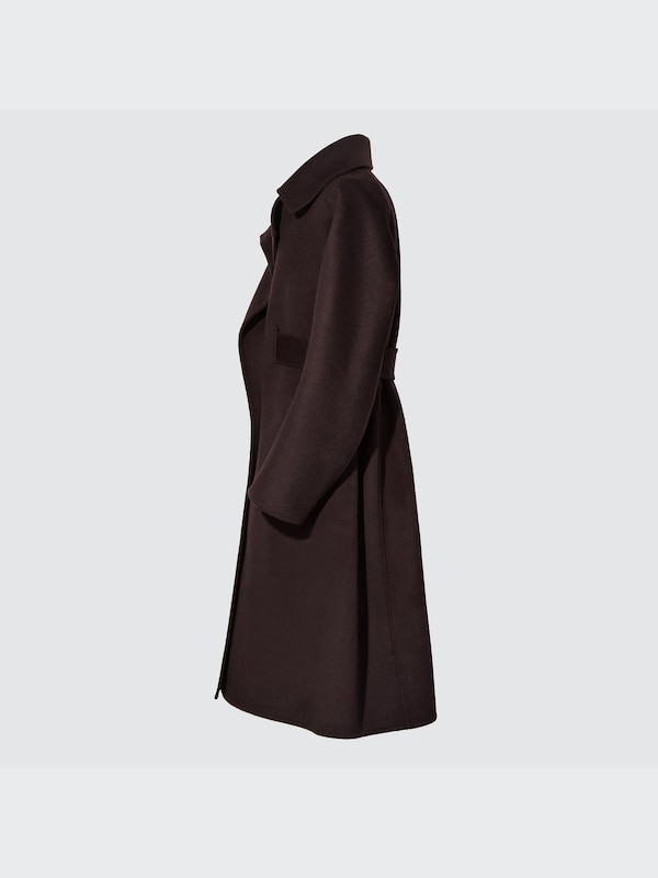 +J Cashmere Blend Long Wrap Coat