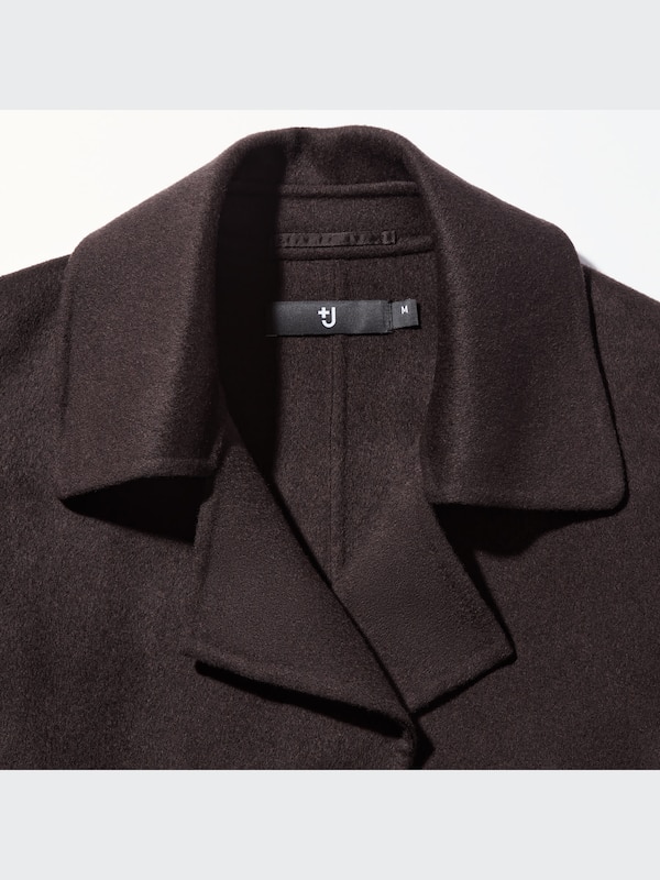 +J Cashmere Blend Long Wrap Coat