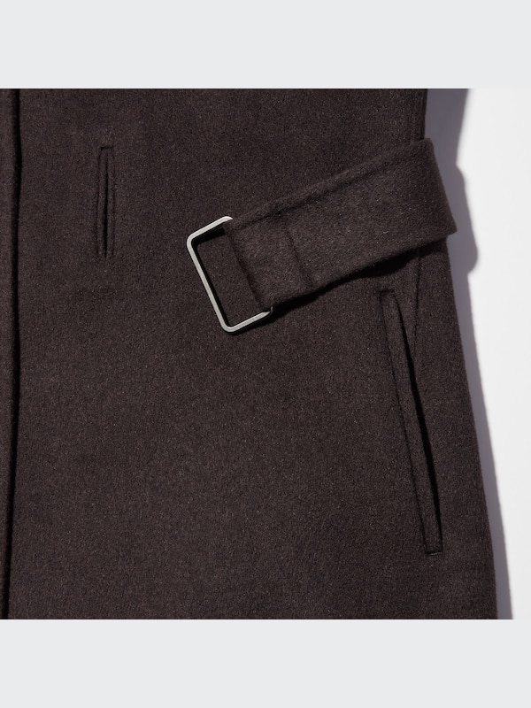 +J Cashmere Blend Long Wrap Coat