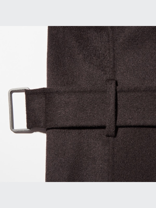 +J Cashmere Blend Long Wrap Coat
