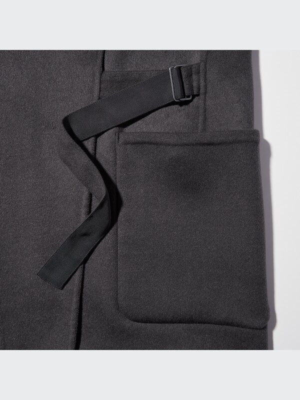 +J Cashmere Blend Collarless Coat