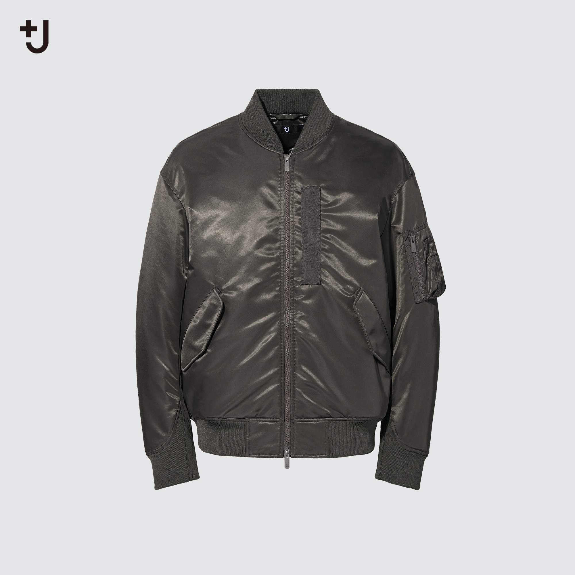 Uniqlo down shop bomber jacket