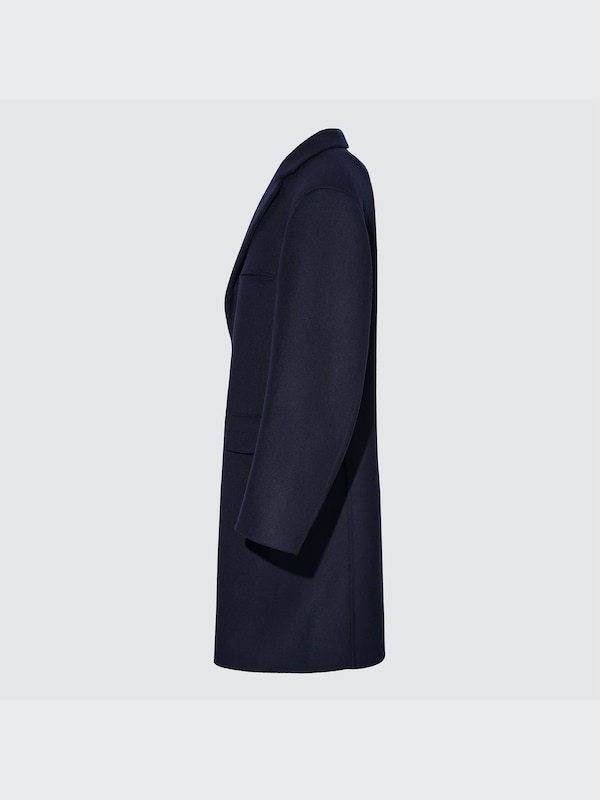 +J WOOL BLENDED CHESTERFIELD COAT