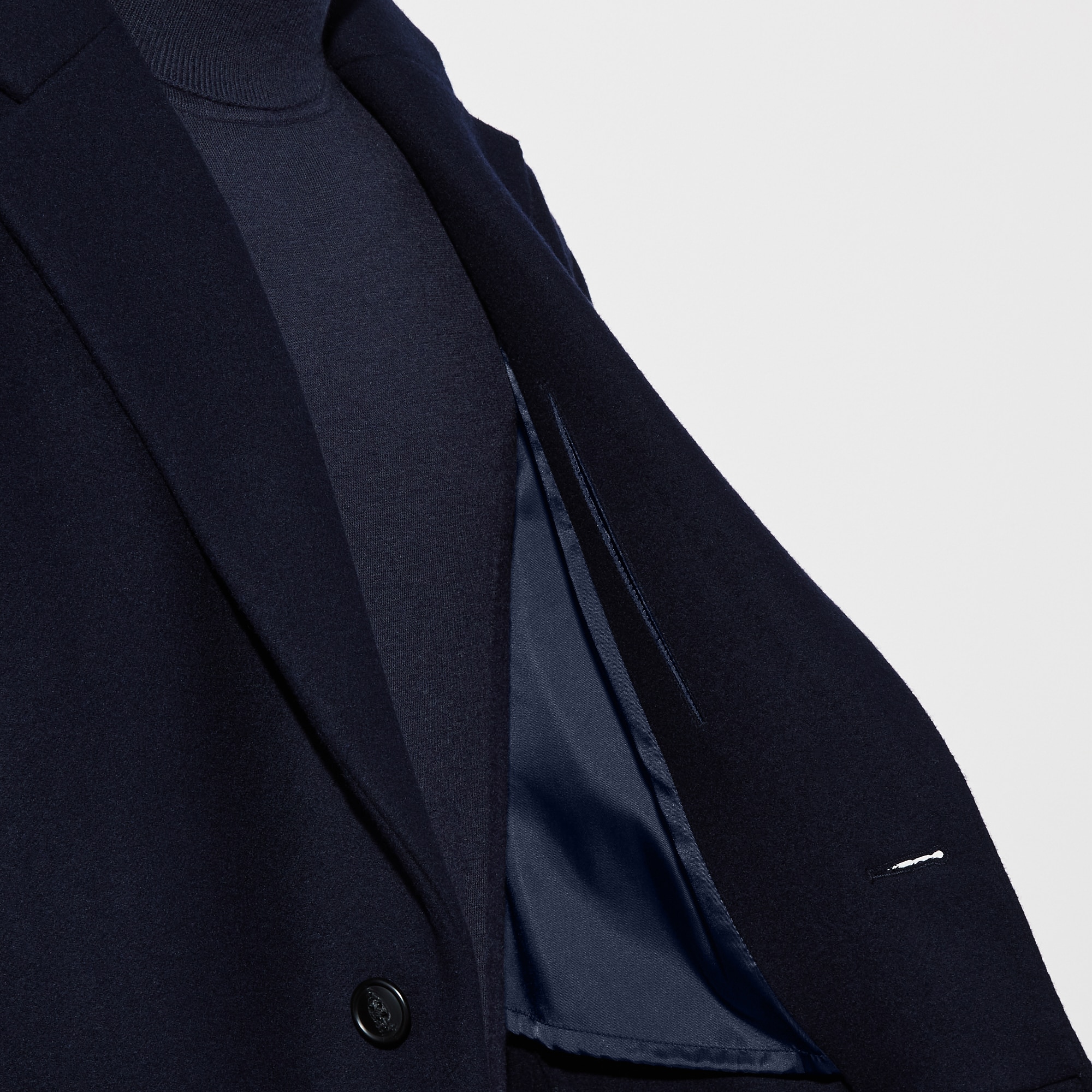 Uniqlo men's cheap wool coat