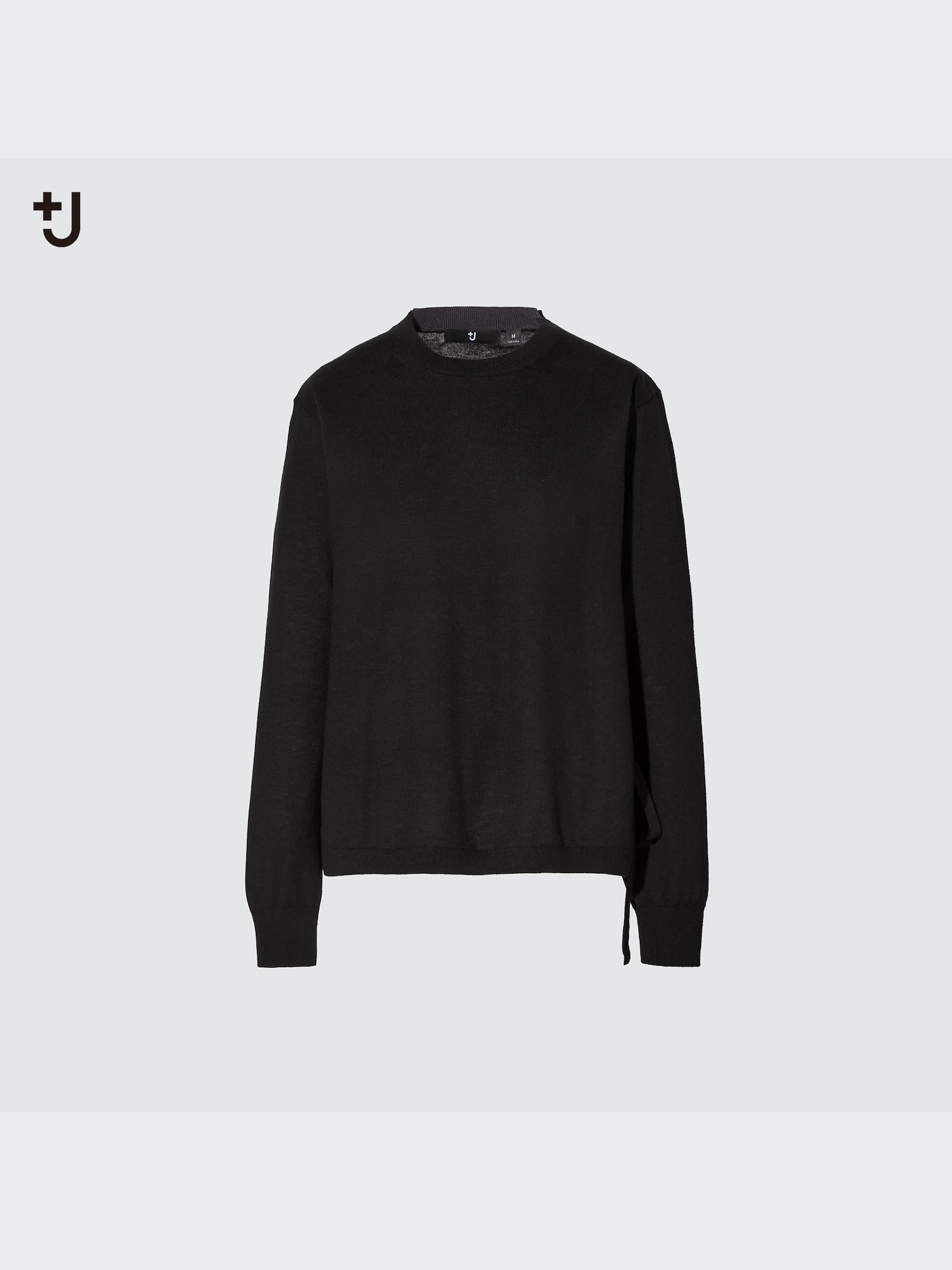 UNIQLO White Mountaineering Fleece Mock Neck Long-Sleeve Pullover 