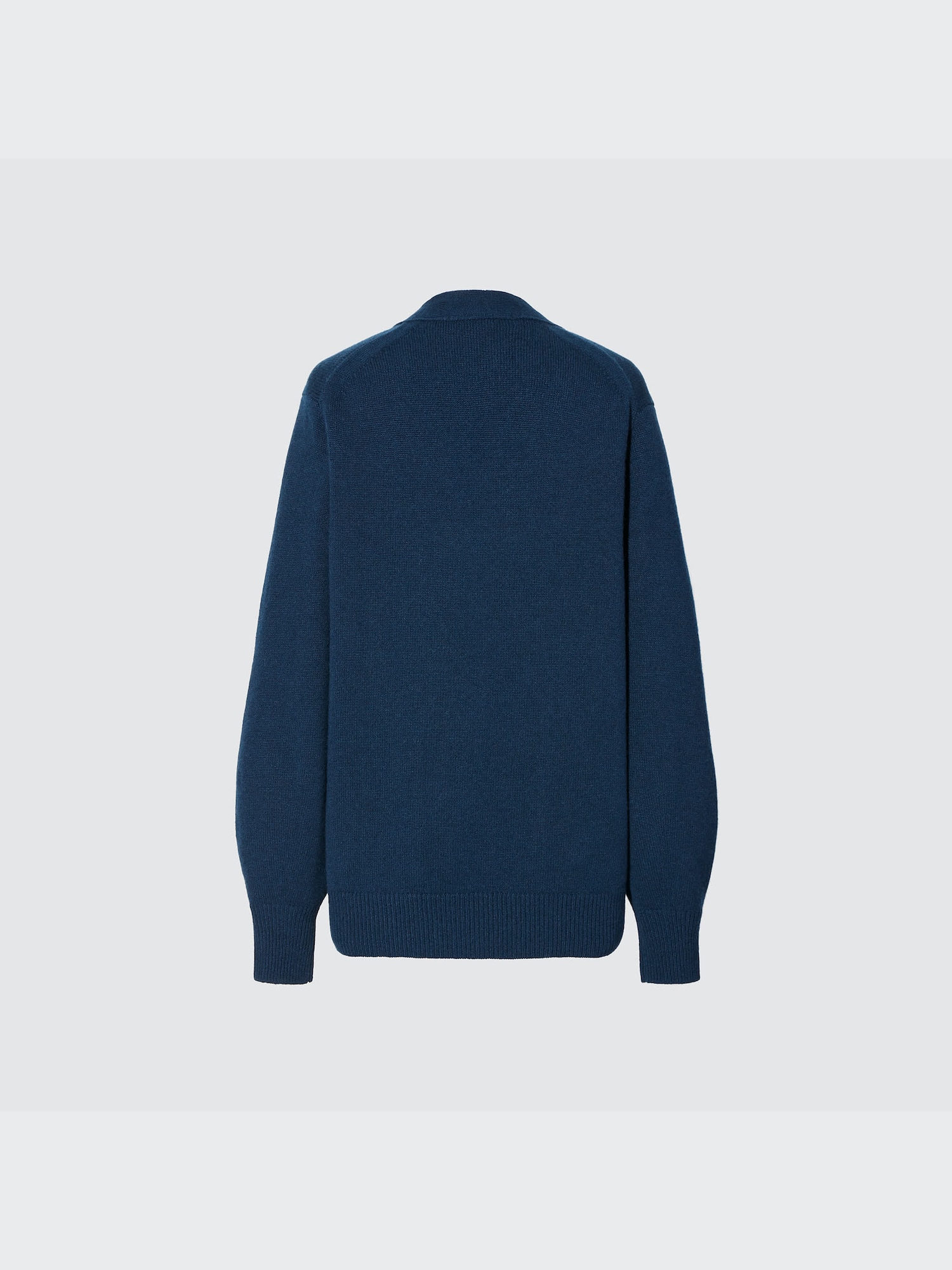 J Middle Gauge Cashmere Blend V-Neck Long-Sleeve Cardigan | UNIQLO US