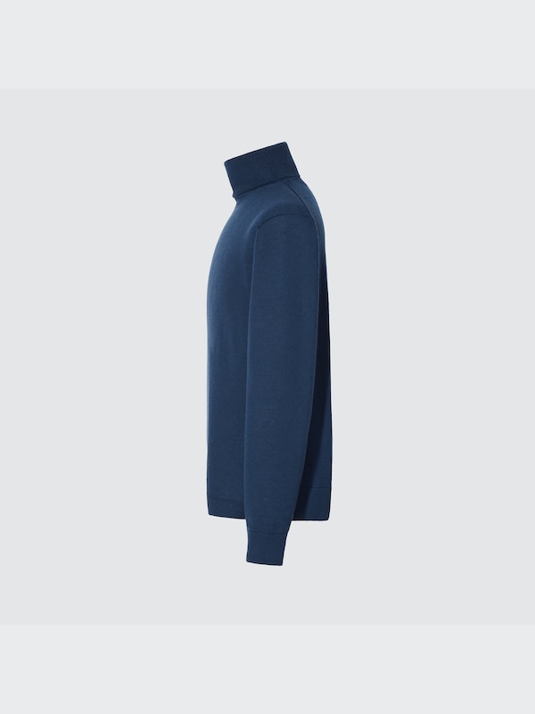 +J Cashmere Turtleneck Long-Sleeve Sweater