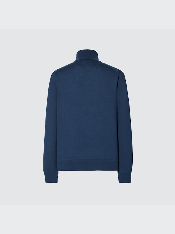 +J Cashmere Turtleneck Long-Sleeve Sweater