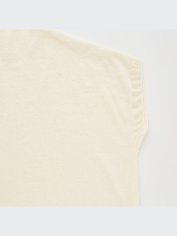 3D Knit Extra Fine Merino Half-Sleeve Tunic Sweater (Theory)