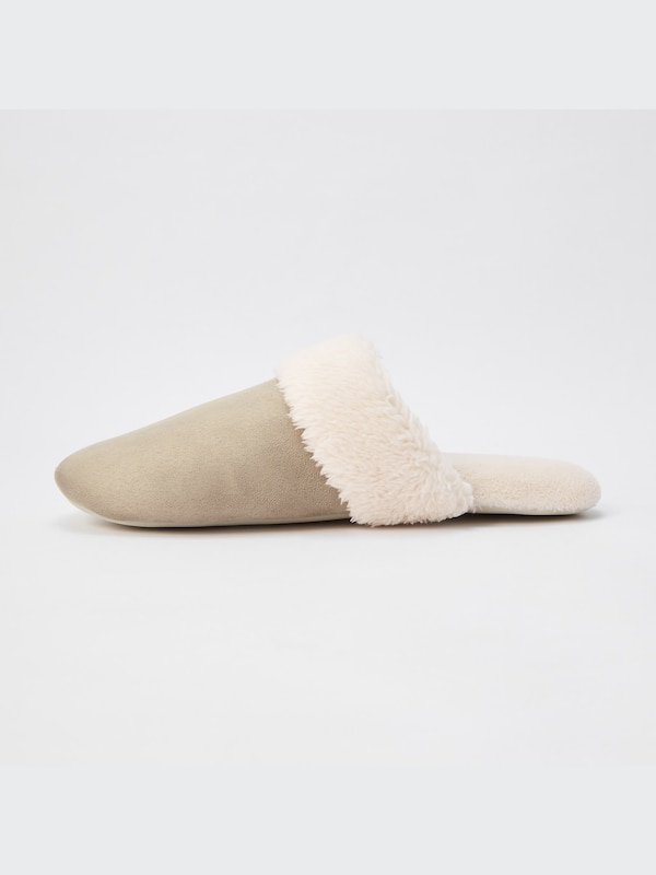Fleece Faux Suede Slippers