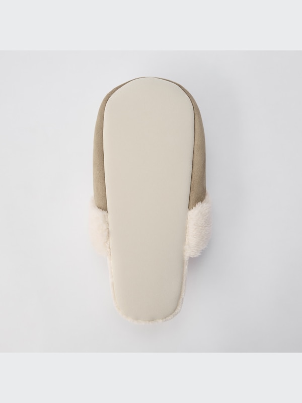 Fleece Faux Suede Slippers