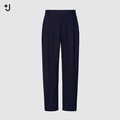 MEN'S +J PLEATED TAPERED PANTS