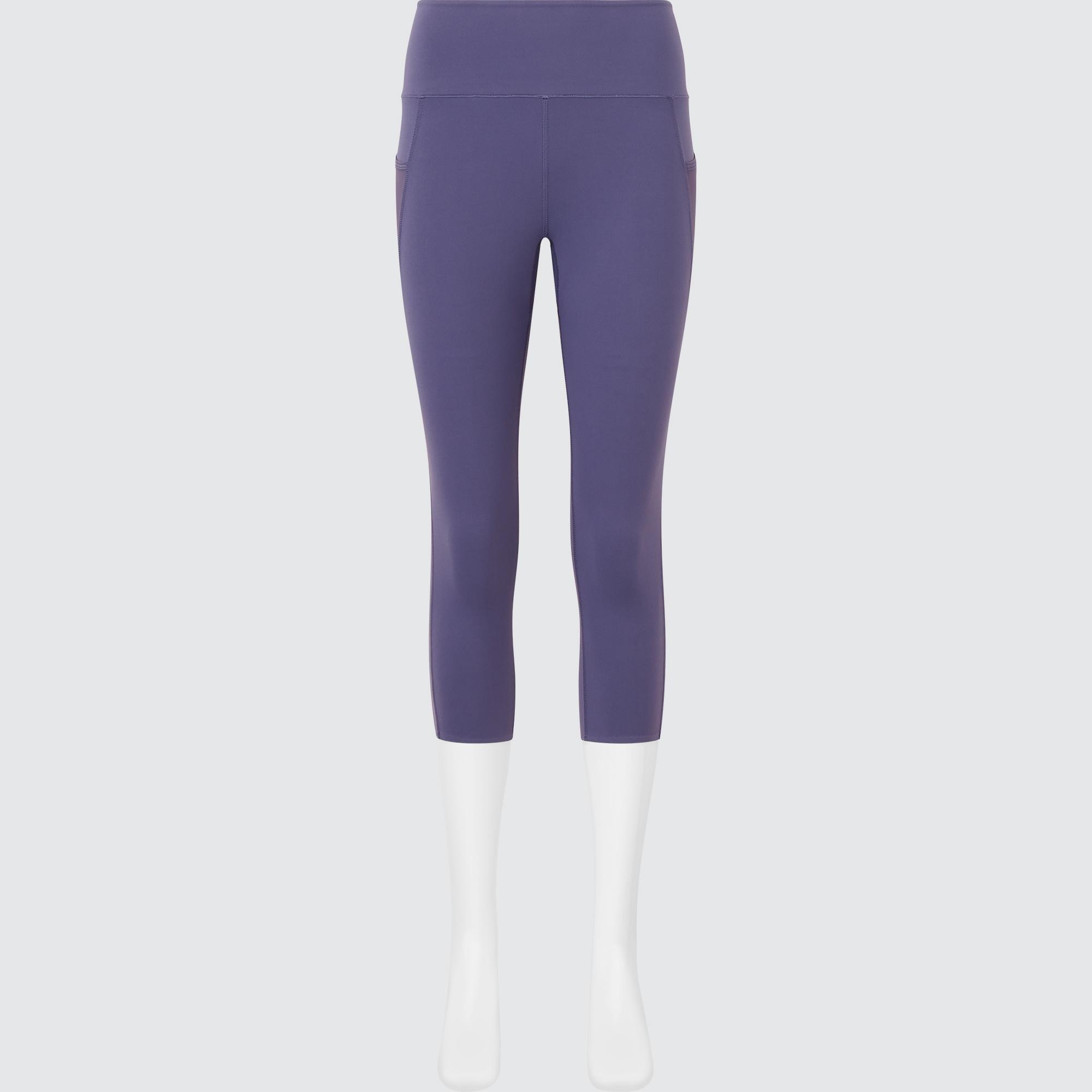 Women's UNIQLO US Airism Uv Protection Pocketed Soft Leggings with