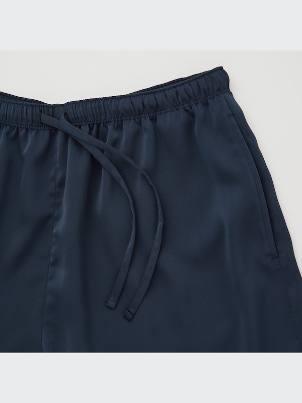 Satin Short-Sleeve Pajamas