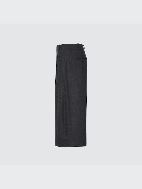 +J Wool-Blend Gaucho Pants