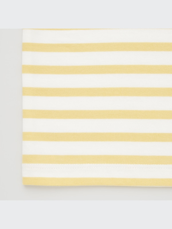 AIRism Cotton Striped Long-Sleeve T-Shirt