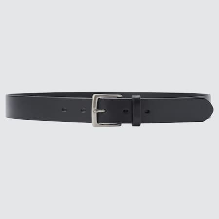 Men Italian Oiled Leather Belt