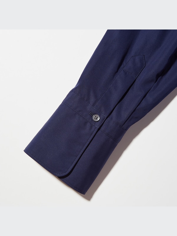 +J Supima® Cotton Tucked Long-Sleeve Shirt