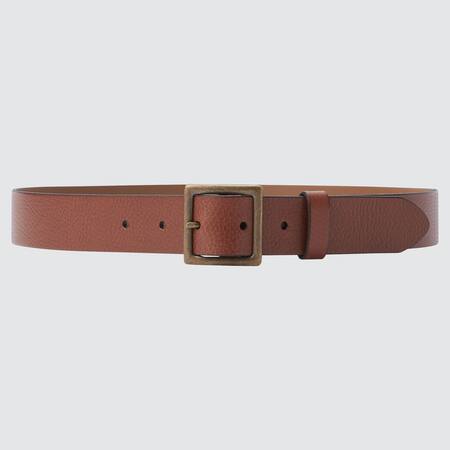 Italian Leather Vintage Style Belt