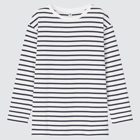 Girls Striped Long Sleeved Tunic Top