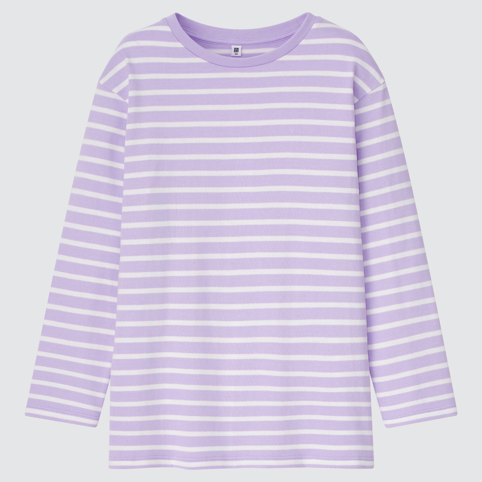 Girls Striped Long Sleeved Tunic Top 