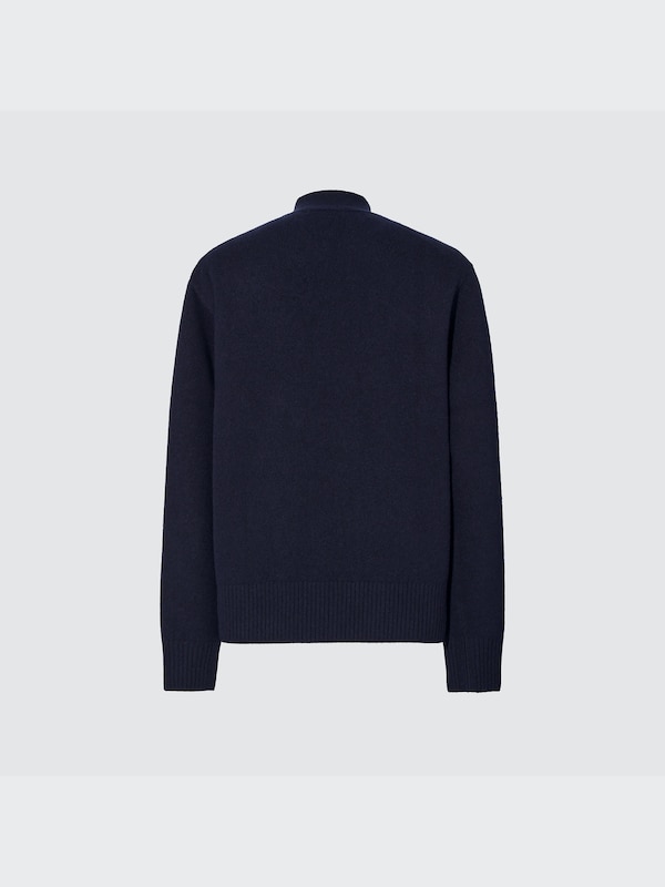 +J Premium Lambswool V-Neck Long-Sleeve Cardigan