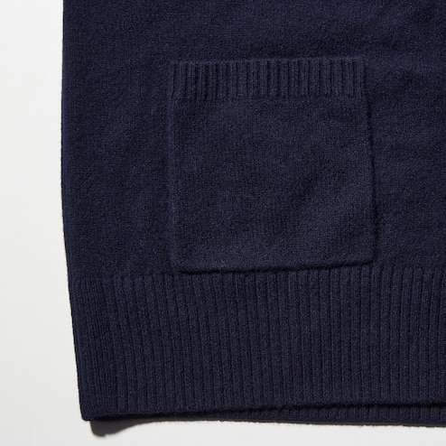 +J PREMIUM LAMBSWOOL V-NECK CARDIGAN