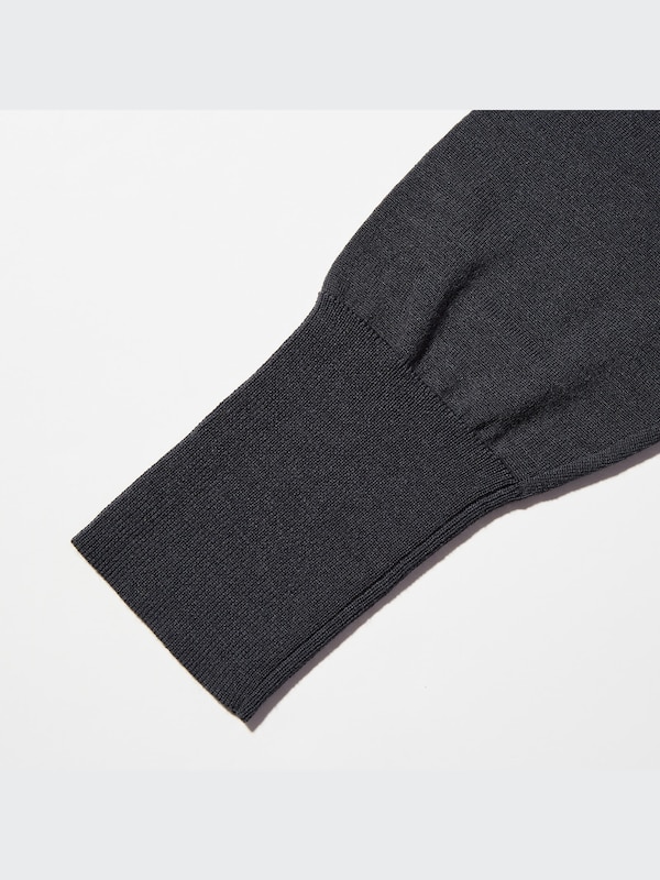 +J Extra Fine Merino Blend Long-Sleeve Long Dress