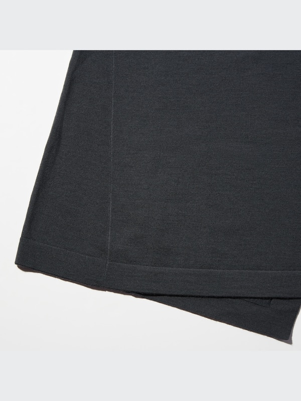 +J Extra Fine Merino Blend Long-Sleeve Long Dress