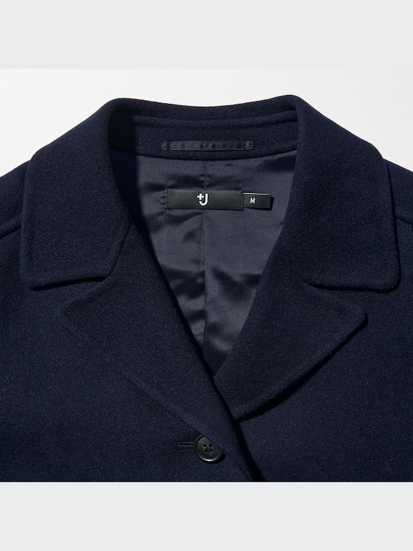 +J Double Face Oversized Shirt Jacket