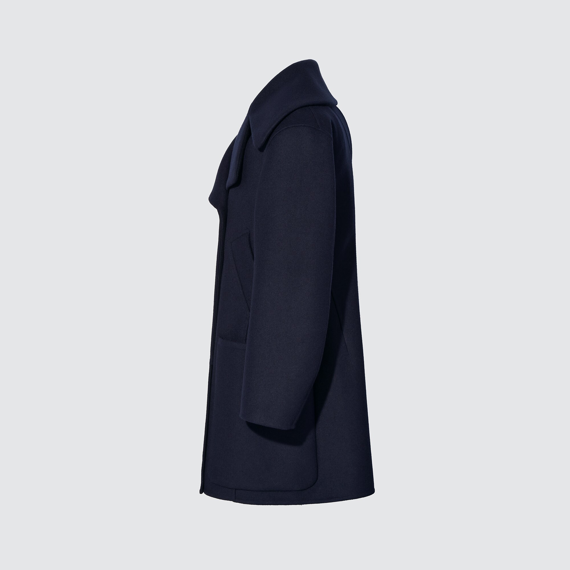 uniqlo peacoat