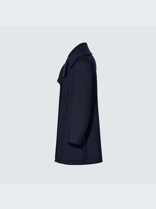 +J Double Face Peacoat