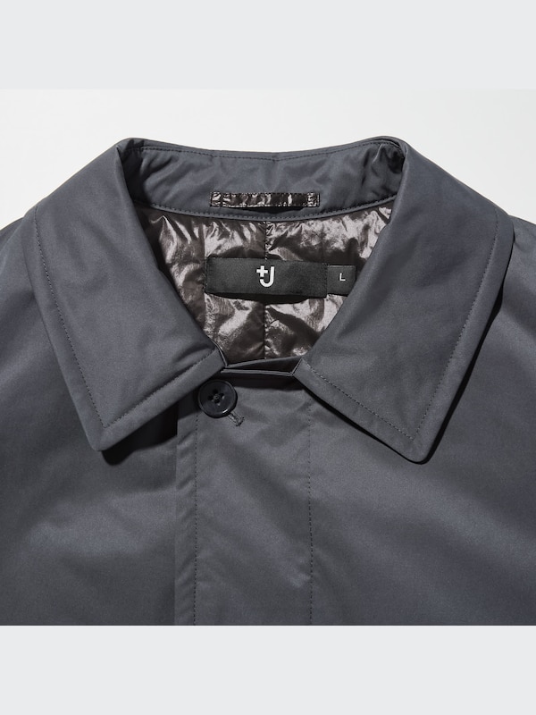 +J PADDED OVERSIZED SINGLE BREASTED COAT