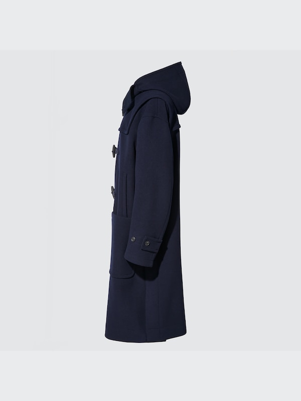 +J WOOL OVERSIZED DUFFLE COAT