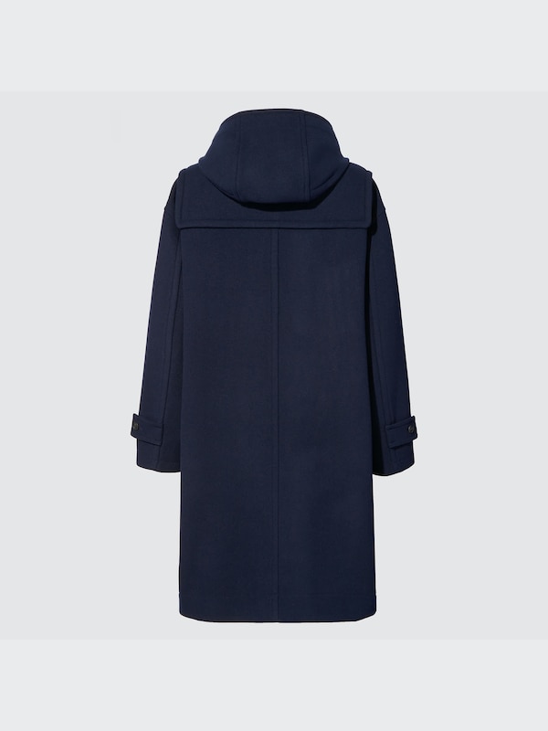 +J WOOL OVERSIZED DUFFLE COAT