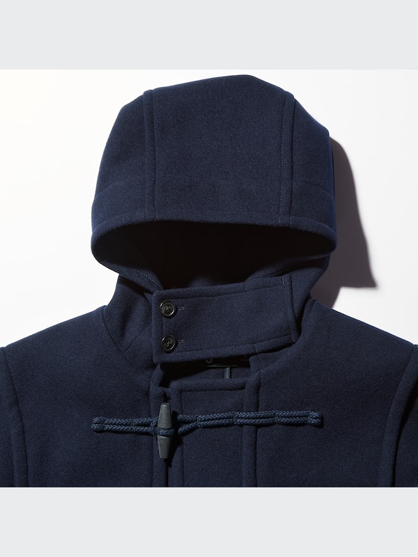 +J WOOL OVERSIZED DUFFLE COAT