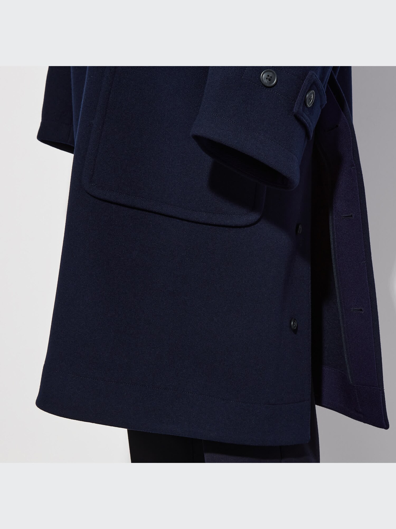Men's +J WOOL OVERSIZED DUFFLE COAT | UNIQLO CA