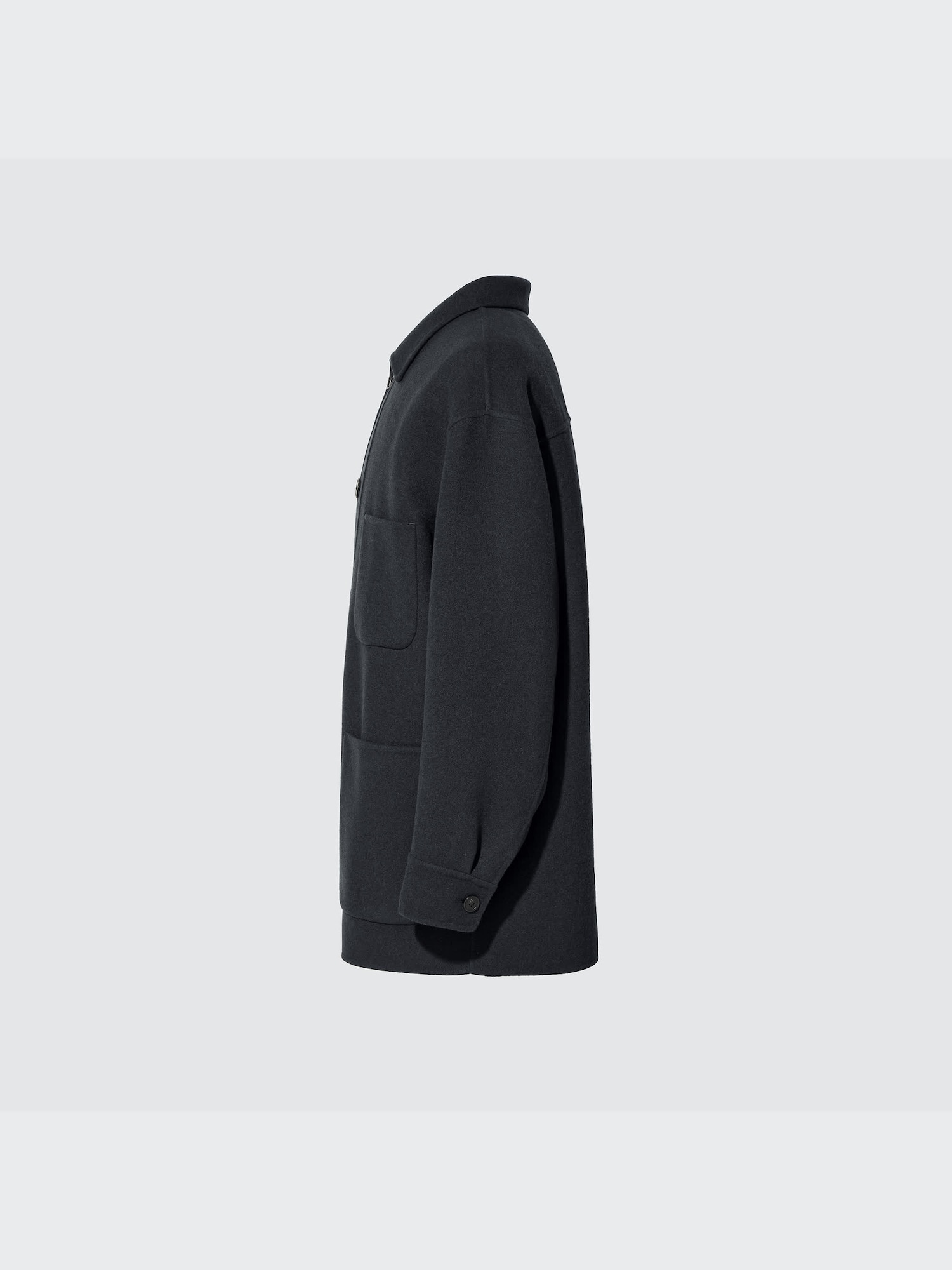 Men's +J WOOL BLENDED OVERSIZED SHIRT JACKET | UNIQLO CA