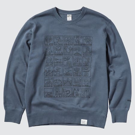 Keith Haring 1st Exhibition UT Graphic Sweatshirt