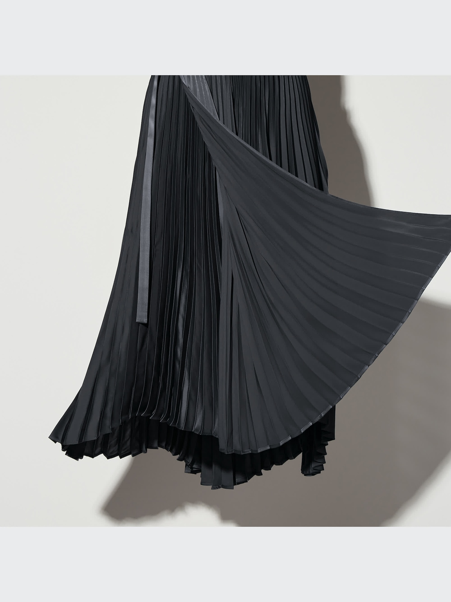 J Pleated Wrap Long Skirt | UNIQLO US J Pleated Wrap Long Skirt | UNIQLO US