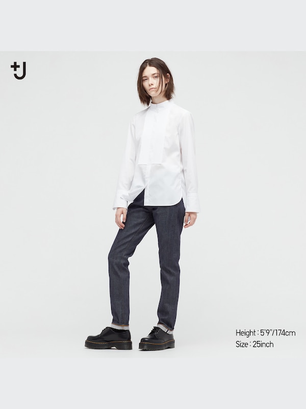 +J SELVEDGE STRAIGHT JEANS