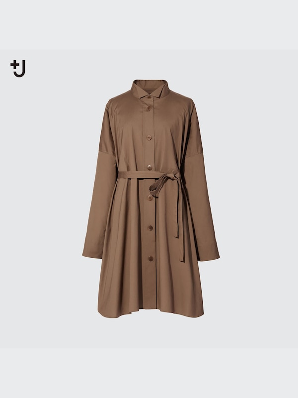 +J Dolman Long-Sleeve Shirt Dress