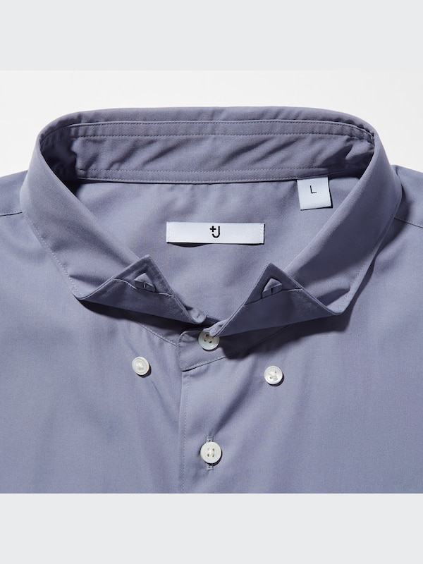 Men's +J Supima Cotton Regular-Fit Long-Sleeve Shirt | UNIQLO US