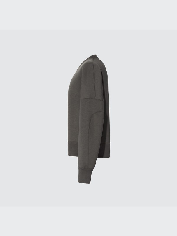 +J Dry Cropped Long-Sleeve Sweatshirt