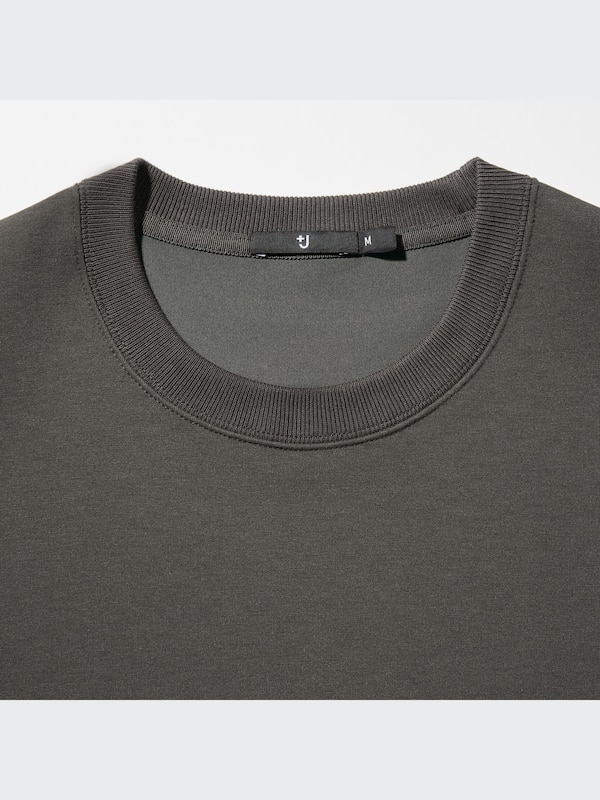 +J Dry Cropped Long-Sleeve Sweatshirt