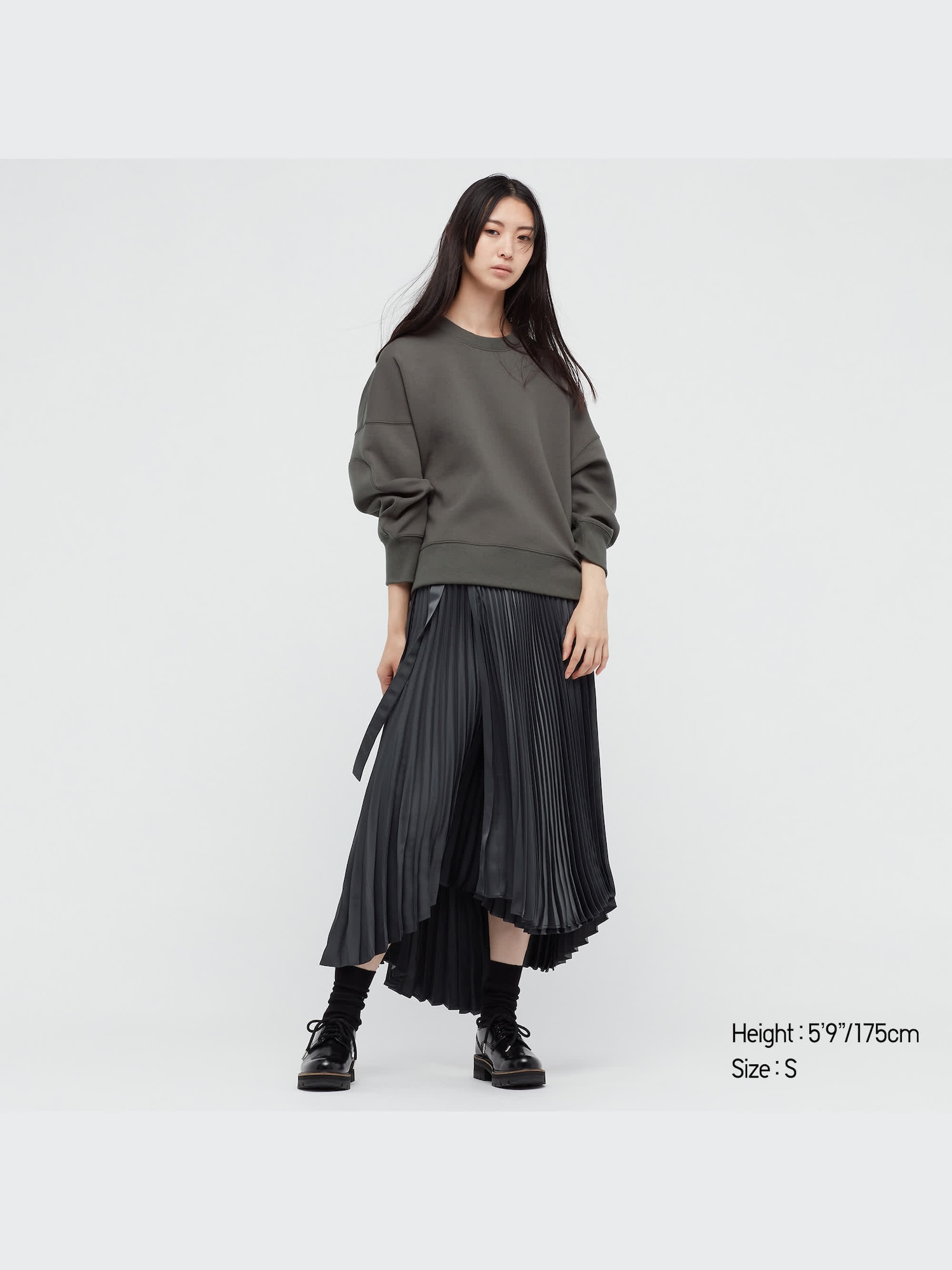 Women's +J Dry Cropped Long-Sleeve Sweatshirt | UNIQLO US