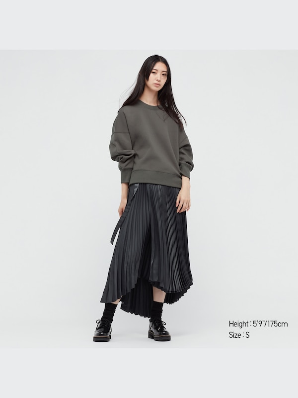 +J Dry Cropped Long-Sleeve Sweatshirt